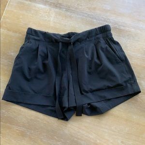 Lululemon, black shorts, size 4